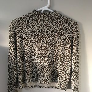 Dynamite cheetah print top